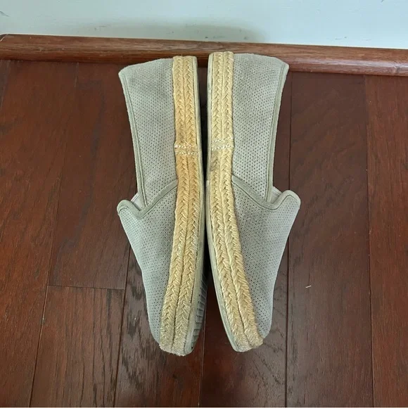 Clarks Azella Theoni Espadrilles Slip-on Suede Shoes Tan Women's 8 M - Picture 3 of 8